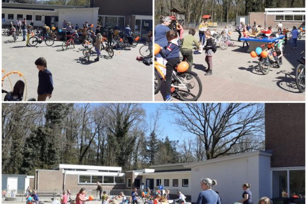 Fietsen versieren Beatrixschool