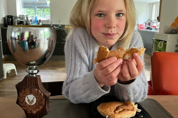 Winnaar van het podium op Koningsdag, Jolien Kaldenberg. (foto fam. Kaldenberg)